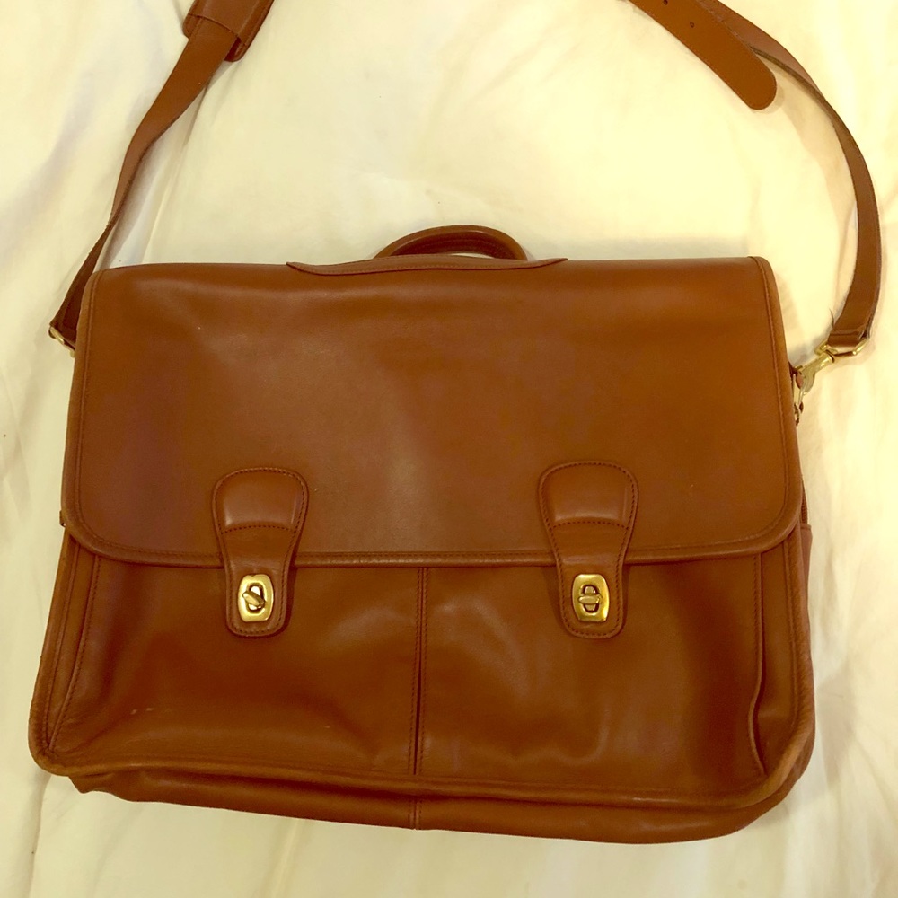 Coach Leather Briefcase